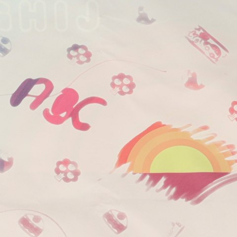 Mata wodna do malowania rysowania wodą mazaki pieczątki szablony wałek 120x90cm kosmos Kik Sp. z o. o. Sp. k.