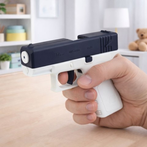 Mini Glock Pistolet Na Wodę Broń Dla Dzieci Niebieski 13 cm LEAN Toys