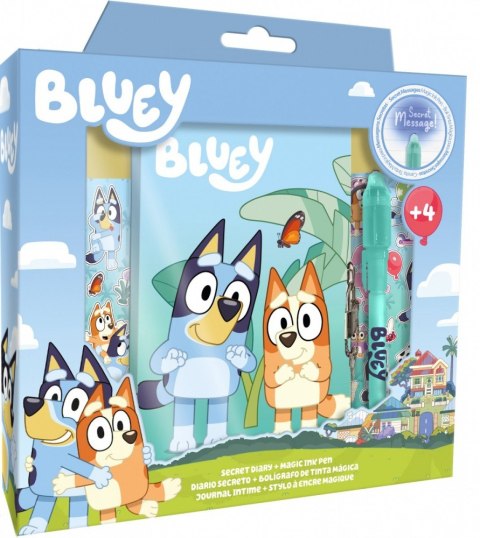 Pamiętnik z magicznym długopisem Bluey Kids Euroswan