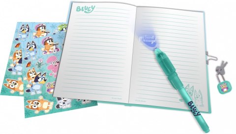 Pamiętnik z magicznym długopisem Bluey Kids Euroswan