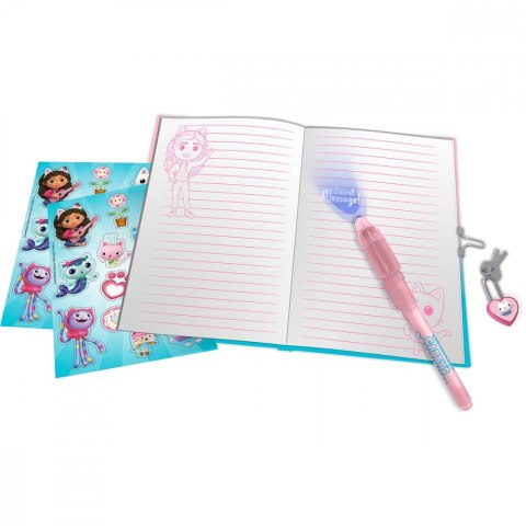 Pamiętnik z magicznym długopisem Koci Domek Gabi Kids Euroswan