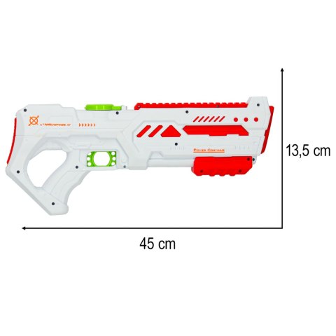 Pistolet karabin na wodę elektryczny mocny profesjonalny broń wodna dla dzieci biały Kik Sp. z o. o. Sp. k.