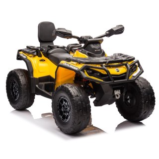 Quad Can Am Outlander 4x4 DK-CA005 Żółty LEAN CARS