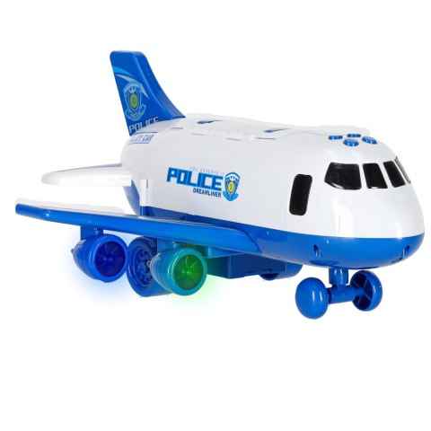 Transporter samolot + 3 auta policja Kik Sp. z o. o. Sp. k.