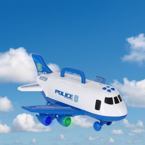 Transporter samolot + 3 auta policja Kik Sp. z o. o. Sp. k.