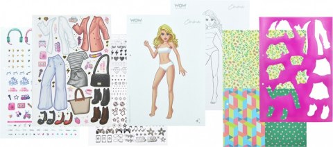 Zestaw Fashion Book Zaprojektuj swój styl WoW Generation Kids Euroswan