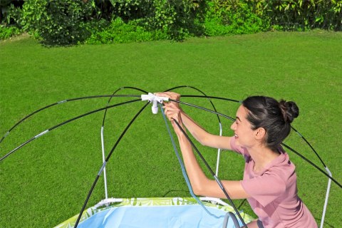 Basen Ogrodowy Stelażowy Dla Dzieci 244 cm x 51 cm Bestway 56432 Zielony Bestway