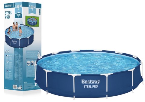 Basen Stelażowy 366 x 76 cm Bestway 56706 Bestway