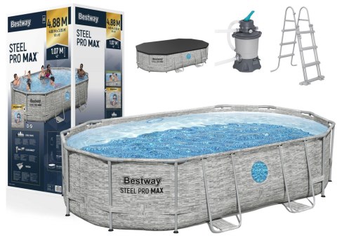 Basen Stelażowy 427 x 250 x 100 cm Bestway 56946 Bestway