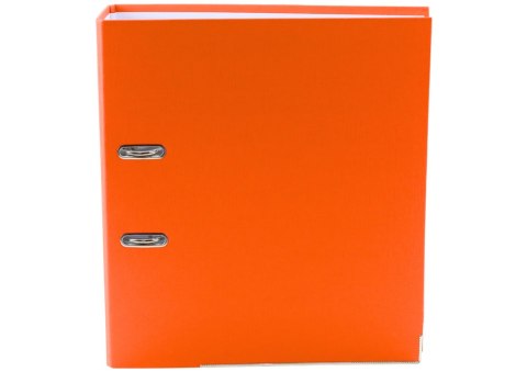 Segregator Na Dokumenty A4/75mm Mechanizm Dźwigniowy Pomarańczowy LEAN
