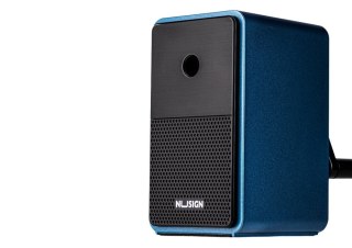 Strugaczka Na Korbkę Z Pojemnikiem Regulacja Ostrza Niebieska LEAN