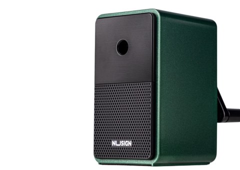 Strugaczka Na Korbkę Z Pojemnikiem Regulacja Ostrza Zielona LEAN