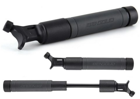 Uniwersalna Pompka Ręczna Do Pompowania Piłek Materacy 21 cm LEAN