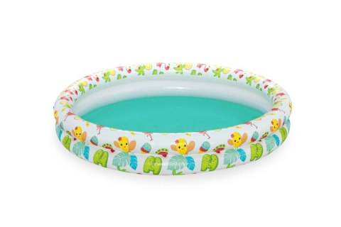 Zestaw Dmuchany Basen 3w1 Piłka Koło 122 x 20 cm Bestway 51124 Bestway