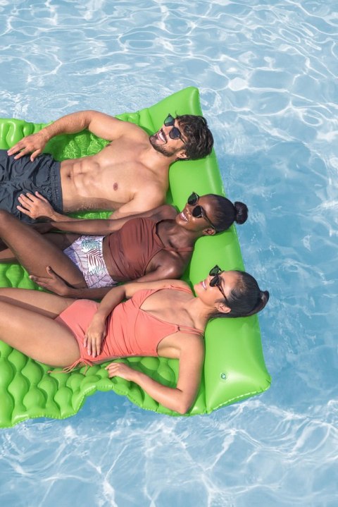 Dmuchany Materac Do Pływania Trzyosobowy Bestway 213 x 170 x 21 cm 44106 Bestway