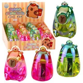 Temperówka Strugaczka Kapibara Standardowa Kolorowa Mix LEAN