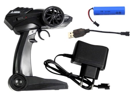 Auto Zdalnie Sterowane Jeep R/C 1:18 Złoty LEAN Toys