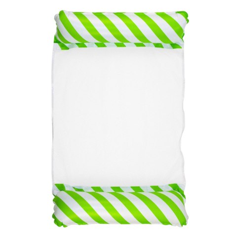 Dmuchany Hamak Wodny Materac Leżak Biało-Zielony 120x70cm LEAN