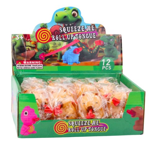 Gniotek Kapibara Z Trąbką Piszczałka Figurka Brązowa 7cm LEAN Toys