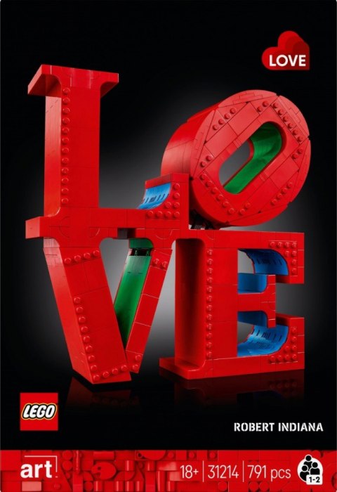 Klocki ART 31214 LOVE LEGO