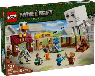 Klocki Minecraft 21273 Atak balonowego Ghasta na wioskę LEGO