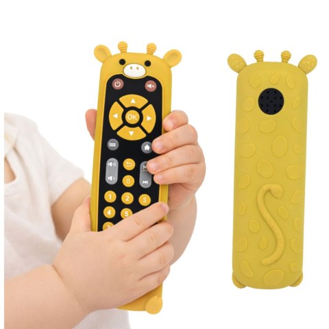 Pilot Interaktywny Edukacyjny Gryzak Światła Dźwięki Żyrafa LEAN Toys