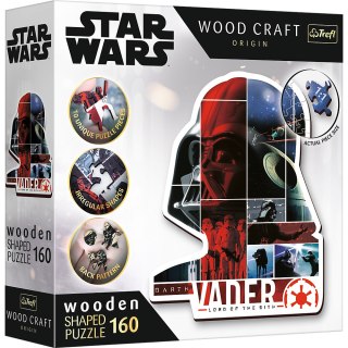Puzzle drewniane - 160 - Gwiezdne wojny - STAR WARS - Darth Vader - Trefl 20190 Trefl Puzzle