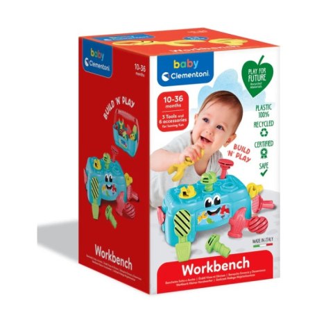 Stolik Małego Majsterkowicza Narzędzia Skrzynka Clementoni 17733 Clementoni
