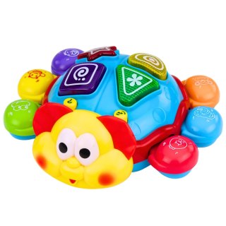 Zabawka Interaktywna Biedronka Uciekający Robaczek Światła Dźwięki LEAN Toys