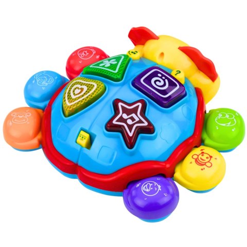 Zabawka Interaktywna Biedronka Uciekający Robaczek Światła Dźwięki LEAN Toys