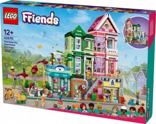 Klocki Friends 42670 Mieszkania i sklepy w mieście Heartlake LEGO
