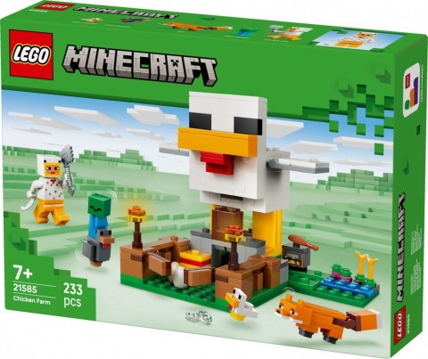 Klocki Minecraft 21585 Farma kurczaków LEGO