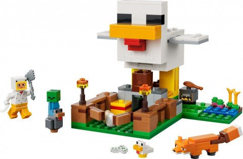Klocki Minecraft 21585 Farma kurczaków LEGO