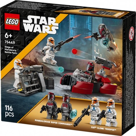 Klocki Star Wars 75449 Oblężenie Mandalory - zestaw bitewny LEGO