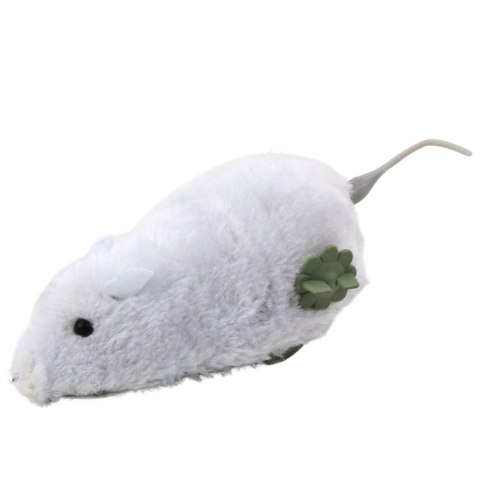 Nakręcana Mysz Futrzana Jeżdżąca Interaktywna Mix LEAN TOYS