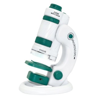 Przenośny Mikroskop Edukacyjny Dla Dzieci 2w1 60X/180X Akcesoria LEAN Toys