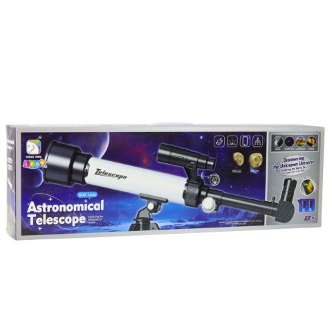 Teleskop Astronomiczny Luneta Dla Dzieci Uchwyt Na Telefon Okulary 30x 60x LEAN Toys