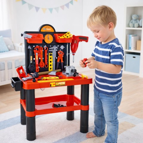 Warsztat Dla Dzieci Stolik Majsterkowicza Narzędzia Akcesoria 70 cm