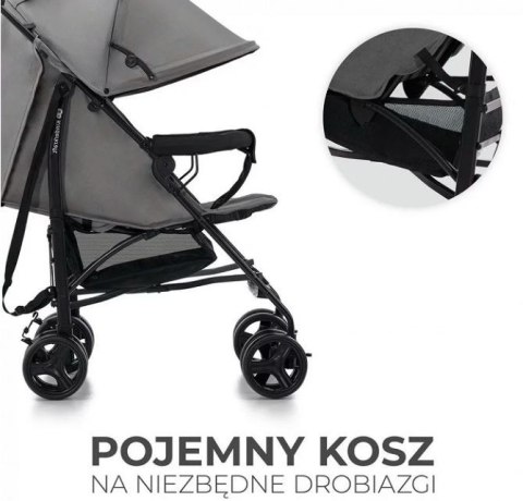 Wózek spacerowy TIK STONE GREY Kinderkraft