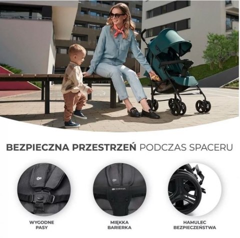 Wózek spacerowy TIK STONE GREY Kinderkraft