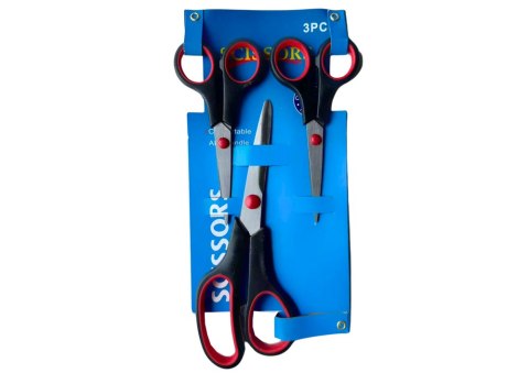 Zestaw Nożyczek Biurowe Uniwersalne 3szt. LEAN