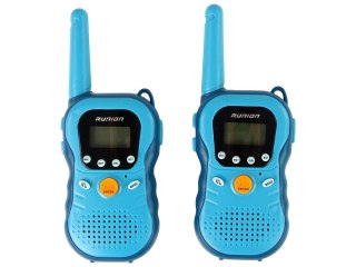 Zestaw Walkie Talkies Krótkofalówki Dla Dzieci Żółte 2 Szt. LEAN Toys