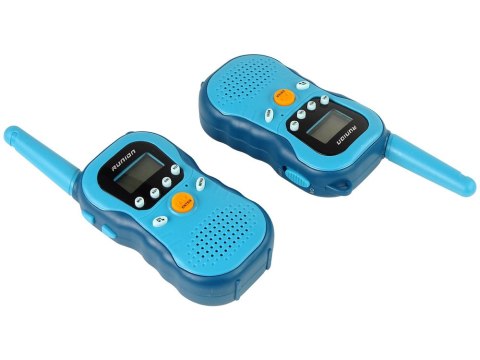 Zestaw Walkie Talkies Krótkofalówki Dla Dzieci Żółte 2 Szt. LEAN Toys