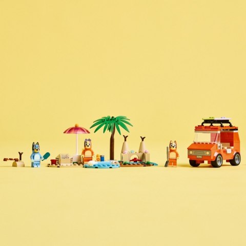 Klocki Bluey 11202 Blue i rodzinna wycieczka samochodem LEGO