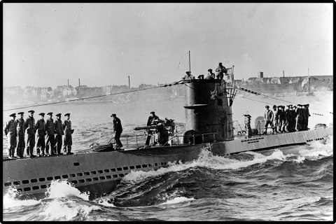 Klocki U-Boot VIIB U-47 165 klocków 1:300 Cobi Klocki