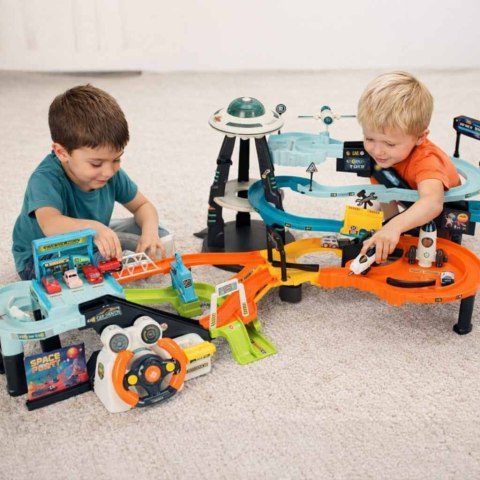 Kosmiczny tor samochodowy wielopoziomowy kierownica Kik Sp. z o. o. Sp. k.