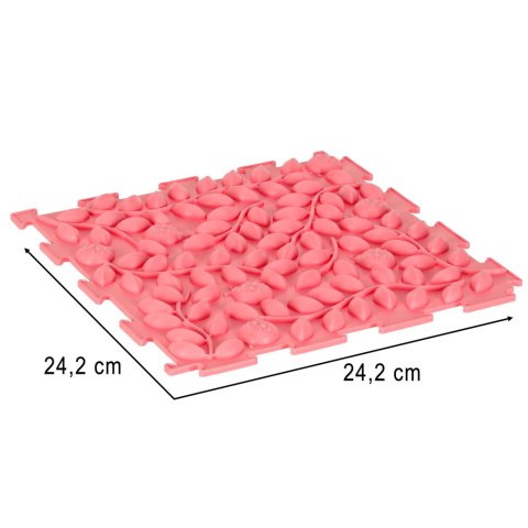 Mata sensoryczna puzzle montessori do masażu stóp 8 elementów pastelowe Kik Sp. z o. o. Sp. k.