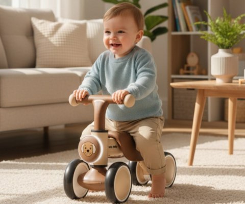 Pojazd Jeździk York piesek beżowy Milly Mally