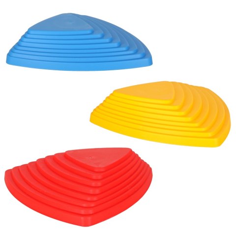 Ścieżka sensoryczna kamienie rzeczne do treningu równowagi podłoga to lawa gra 11 elementów kolorowa Kik Sp. z o. o. Sp. k.