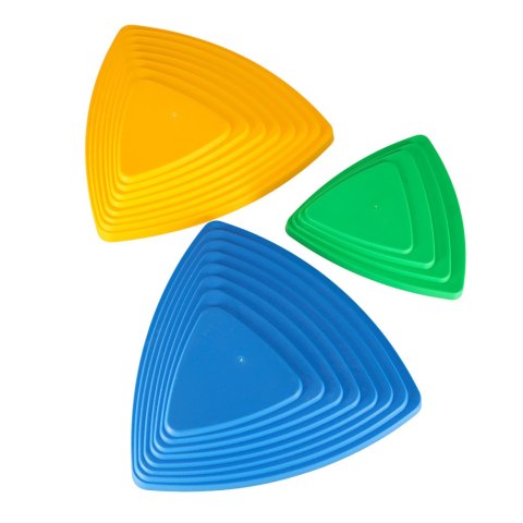 Ścieżka sensoryczna kamienie rzeczne do treningu równowagi podłoga to lawa gra 11 elementów kolorowa Kik Sp. z o. o. Sp. k.